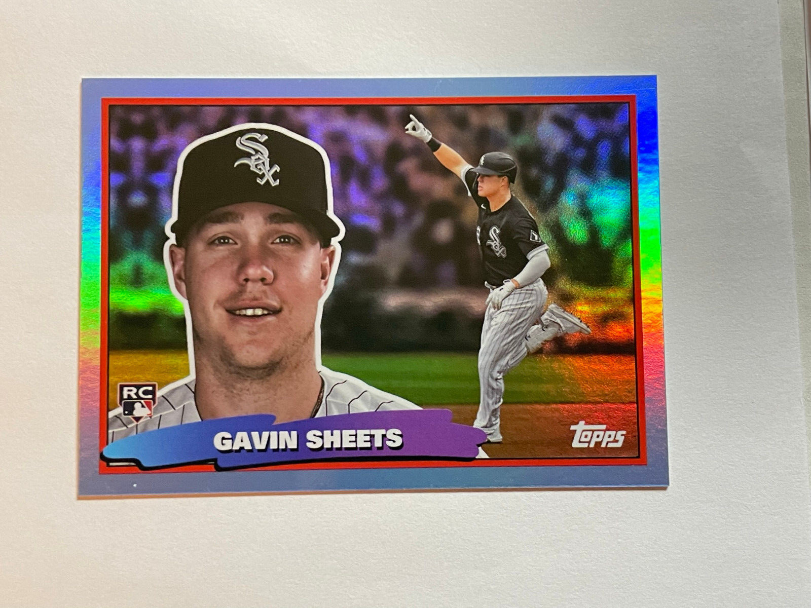 Gavin Sheets 2022 Topps 88 Big Foil 88BF-5 Chicago White Sox Rookie RC
