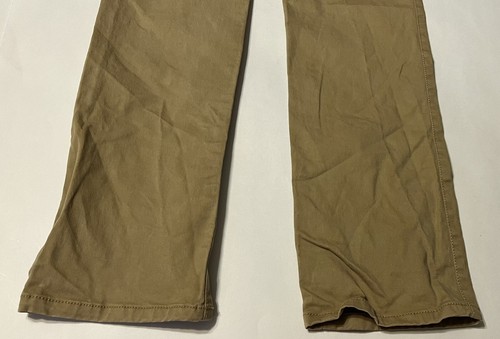 Gap Kids Girls Khaki Lived In Chinos 14regular Adjustable Waist Straight Leg - Picture 18 of 18