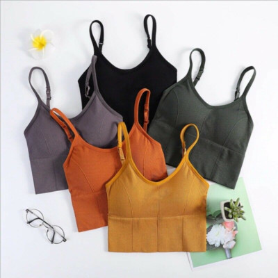 Women's tube top Beauty Back bralette Seamless sports bra for girls sexy Lingeri