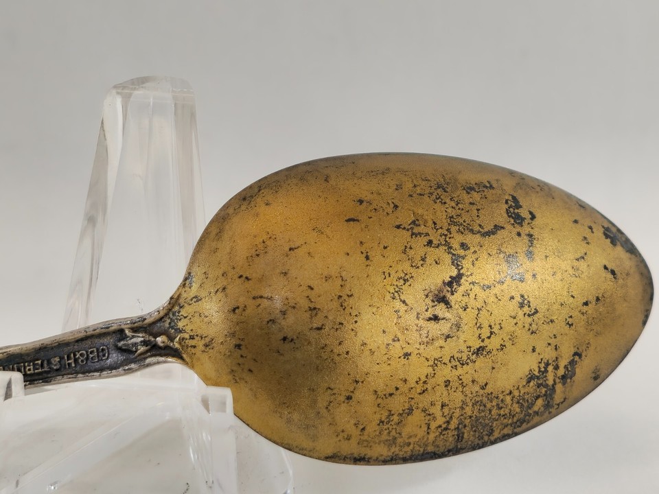 Codding Bros & Heilborn 18791918 Carrington, ND Sterling Silver Spoon
