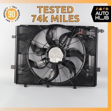 15-23 Mercedes W205 C300 E300 Engine Radiator Cooling Fan Motor Assembly OEM 74k