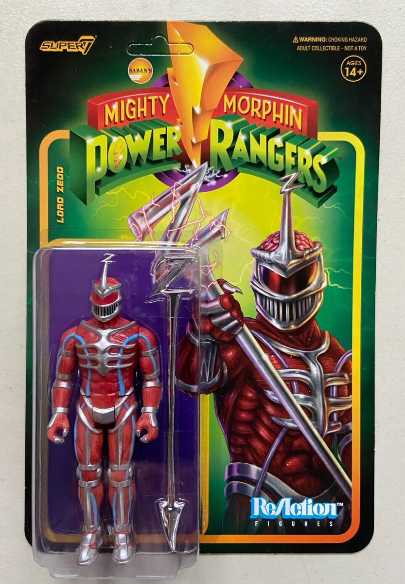 Super7 Mighty Morphin Power Rangers Lord Zedd 3.75