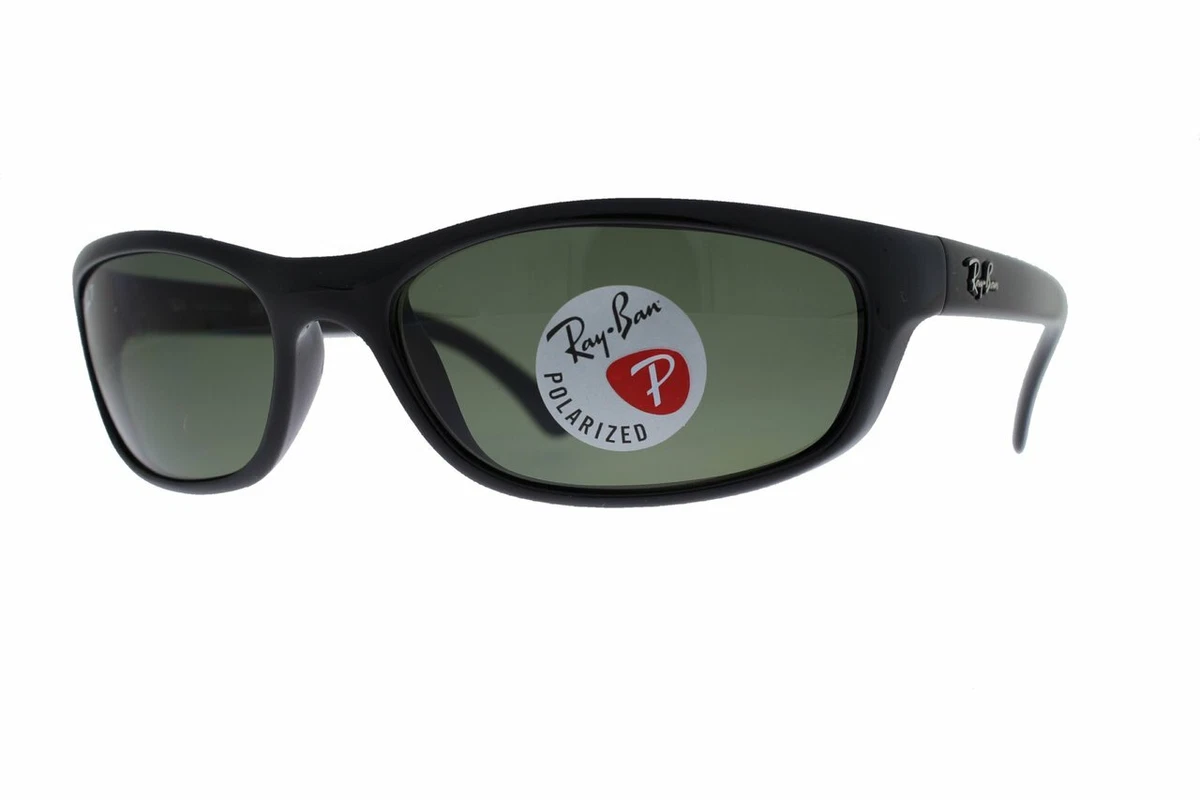 RAY BAN Pr dateur Noir W Vert Polaris RB 4115 601 9A eBay
