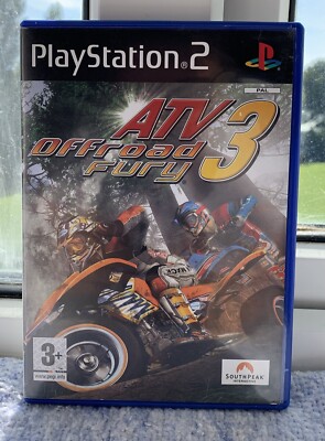 ATV Offroad Fury 3 Sony Ps2 Playstation 2 Slim Platinum