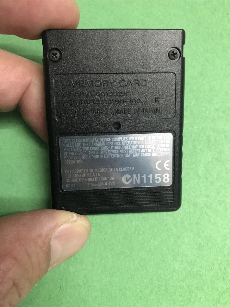 Sony Playstation 2 PS2 Official OEM MagicGate 8mb Memory Card Genuine  SCPH-10020