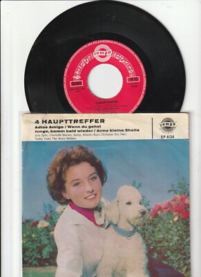 7 '' Tempo - 4 Hauptteffer - Adios Amigo / Wenn du gehst / JUNGE KOMM BALD WIEDER