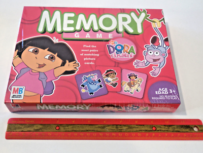 Dora the Explorer MB Memory Matching Game 2004 - Brand New Factory