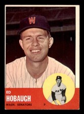 1963 Topps Baseball #423 Ed Hobaugh VG/EX *e1