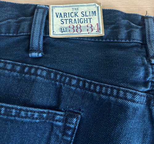 Polo Ralph Lauren Varick Slim Straight Royal Blue Denim Jeans 38 X 34 NEW & TAGS - Picture 12 of 21