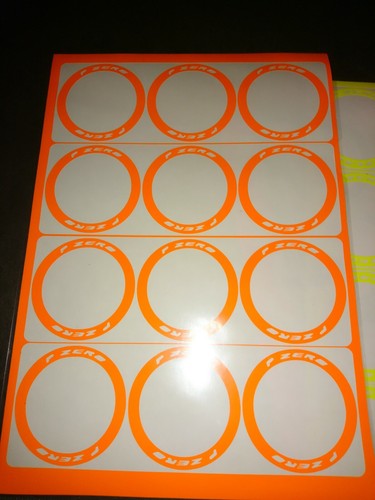1/8 piste 4x4 classique Stickers de roue autocollant renfort pneus mousse - Photo 4/8
