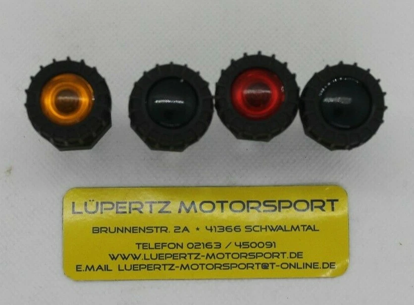 4 x Warnlicht Grün/Rot/Blau/Orange 12V 2W Kontrollleuchte Warnleuchte Traktor