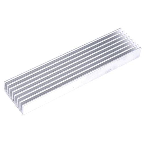 100*25*10mm Aluminum High Power Heatsink Electronics Radiator@jx - Afbeelding 7 van 12