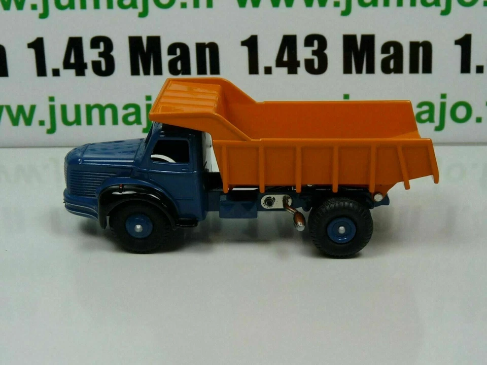 DT64 Voiture réédition DINKY TOYS atlas : 34A Plateau Berliet Benne Marrel - Photo 4/4