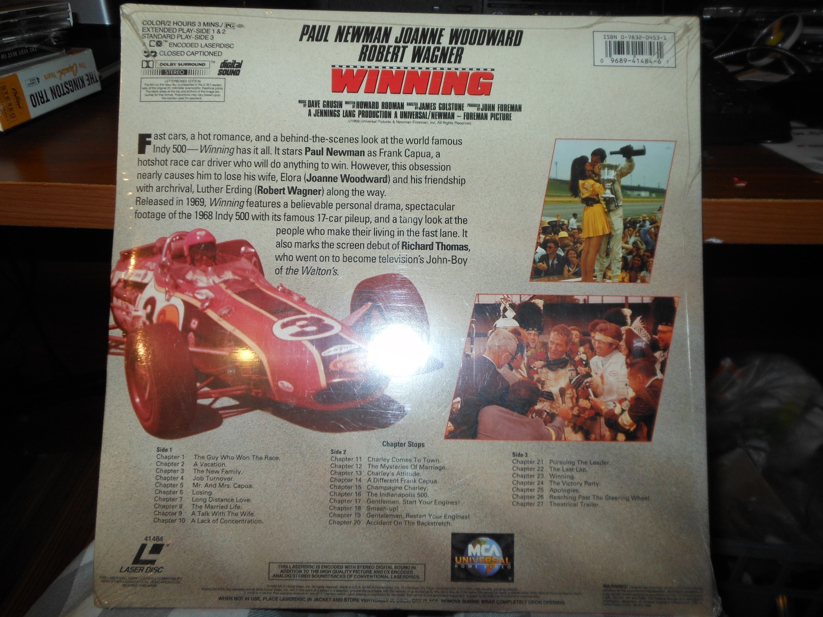 Winning MCA Universal LaserDisc Unopened Paul Newman Joanne Woodward eBay