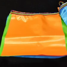 40X Tibetan Prayer Flags, Traditional Design with 5 Element Colors 9.5 x 9.5 In