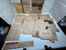 Lot San Francisco Newspaper Post War PG&E Newsletter Rationing Opa Red Ephemera