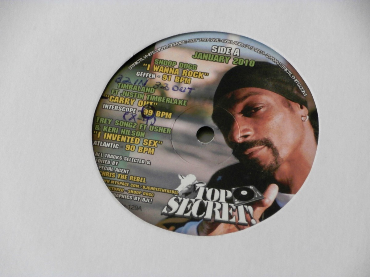 TOP SECRET~ JAN 2010~ SNOOP DOGG~JUSTIN TIMBALAND~TREY SONGZ