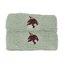 NCAA Adidas Texas State Bobcats H351Z Pulsera Tejida Banda Gimnasio Gris Deportes