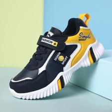 Kids Sports Shoes Running Trainers Girls Boys Outdoor Garden Ankle Sneakers NEW