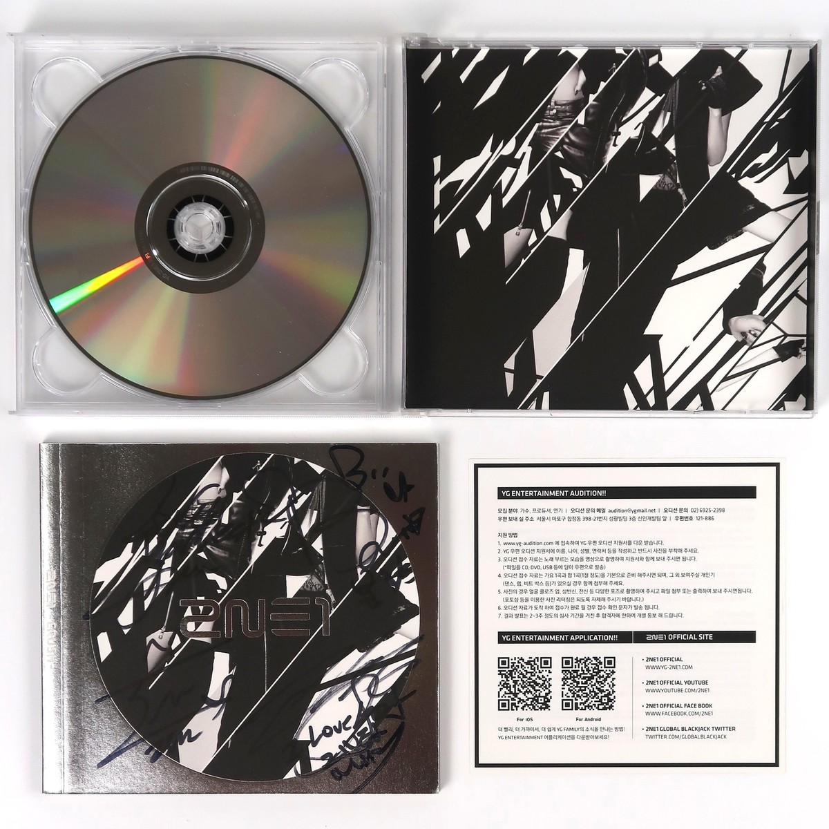 2NE1 2集 CRUSH 韓国盤CD ブラックver 2NE1 2集 CRUSH 韓国盤CD ブラックver 2NE1 2集 CRUSH 韓国盤CD