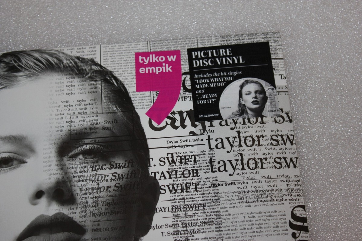 Taylor Swift - Reputation 2LP PICTURE DISC NEW SEALED 843930033157