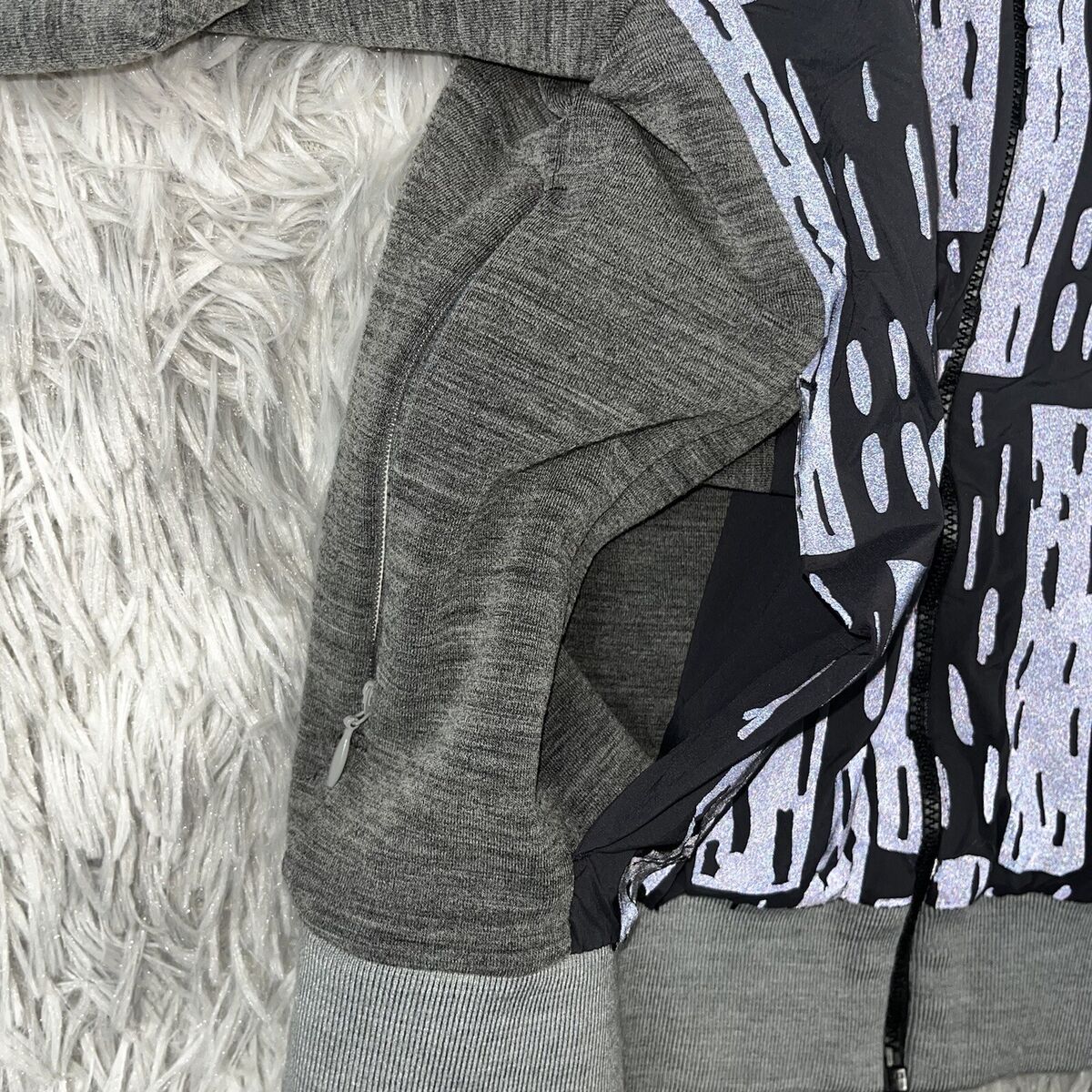 Rapha Women's City Collection Reflective Printed Wool Bomber Rapha Women's City Collection Reflective Printed Wool Bomber