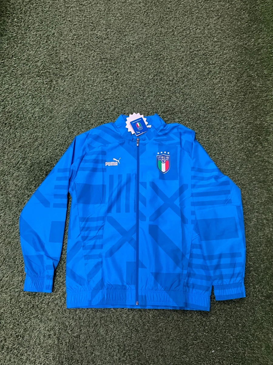 Italy Blue National Team Soccer Jackets for sale | eBay