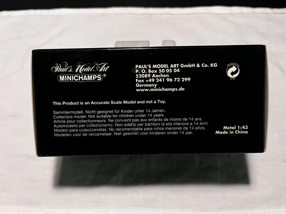 Fiat Dino Spider 1972 Red 1:43 Minichamps (400121430) - Immagine 3 di 4