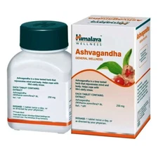 Ashvagandha HIMALAYA USA 3 Box 180 Tablets Stress Care Immunity