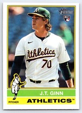2025 Topps Heritage - JT Ginn #290 (RC)