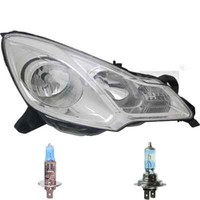 Scheinwerfer Rechts WeißE Blende H1/H7 FüR CitroëN C3 II Sc_ DS3 Inkl. Lampen