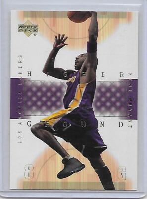 2000-01 Upper Deck KOBE BRYANT Higher Grounds insert Los Angeles Lakers HG8