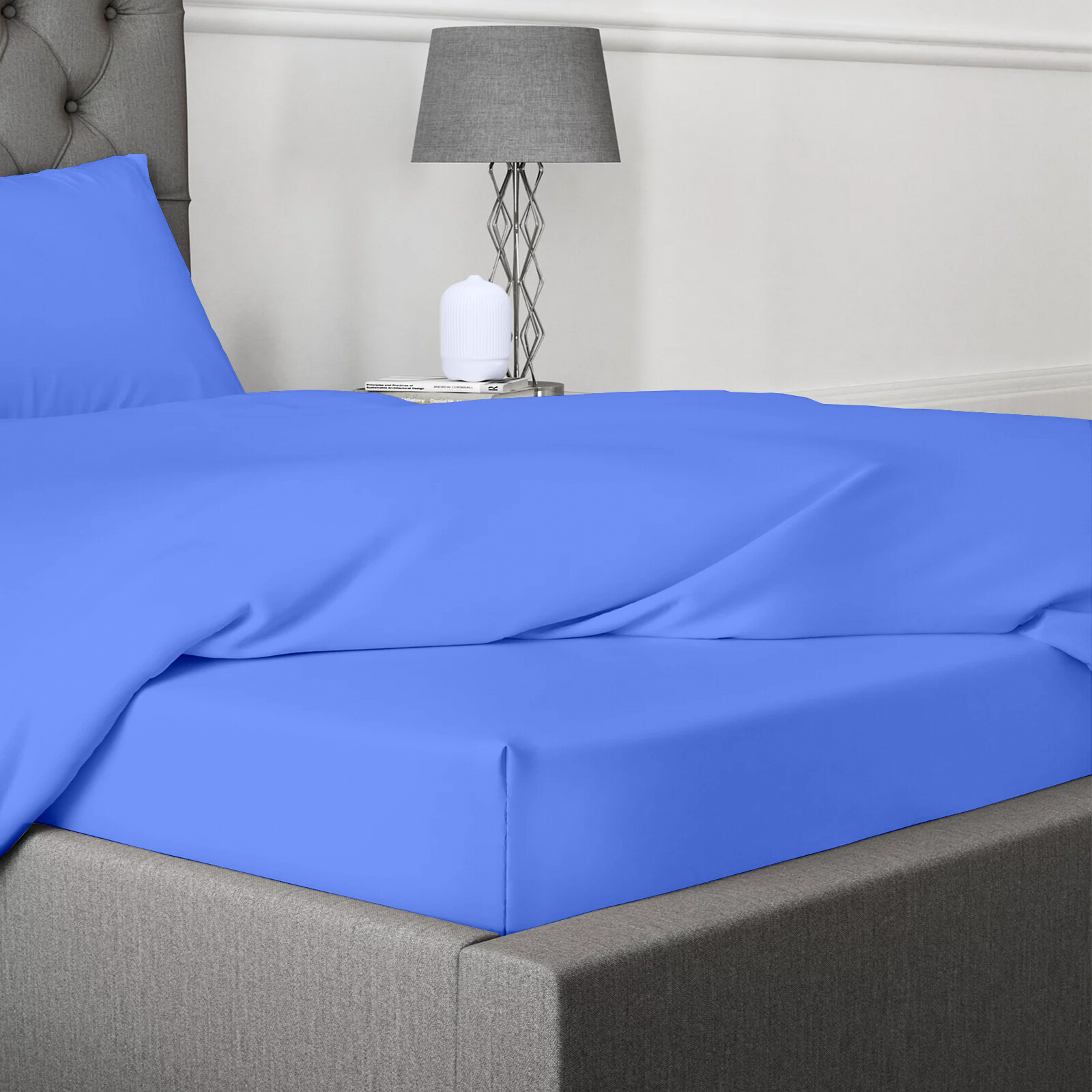 Fitted Sheet Bed Sheets 400TC Egyptian cotton Single Double King Super
