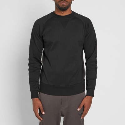 NWT Y-3 Yohji Yamamoto Dead Stock CL Classic Logo Black Sweatshirt