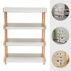 New Listing4-Tier Open Bookcase Modern Display Bookshelf Freestanding Storage Rack Shelf