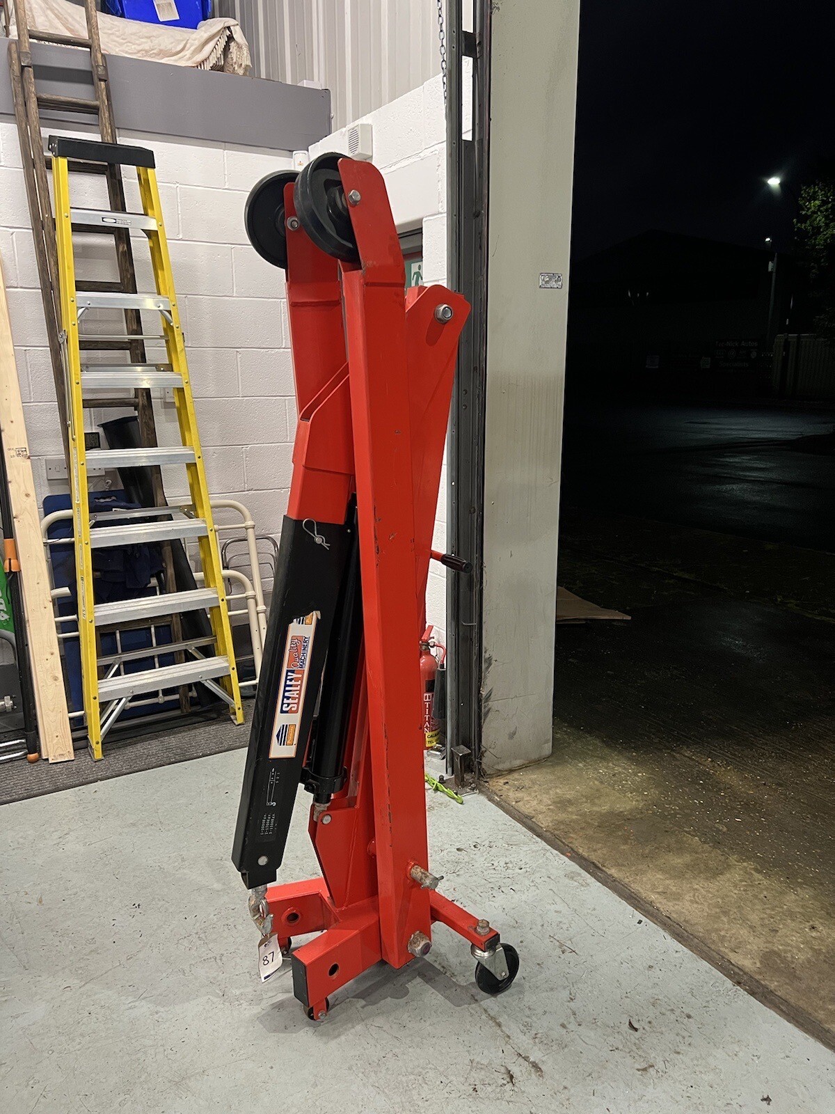 Sealey Engine Crane 2tonne Premier Folding Hoist eBay