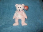 VINTAGE TY Beanie Baby   CURE the Pink Bear (Breast Cancer Awareness Bear)  RARE
