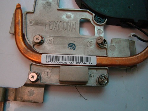 Acer Aspire 5551-4200 CPU Cooling Fan with Heatsink AT0C6004DR0 AT0C6004AX0 - Picture 3 of 3