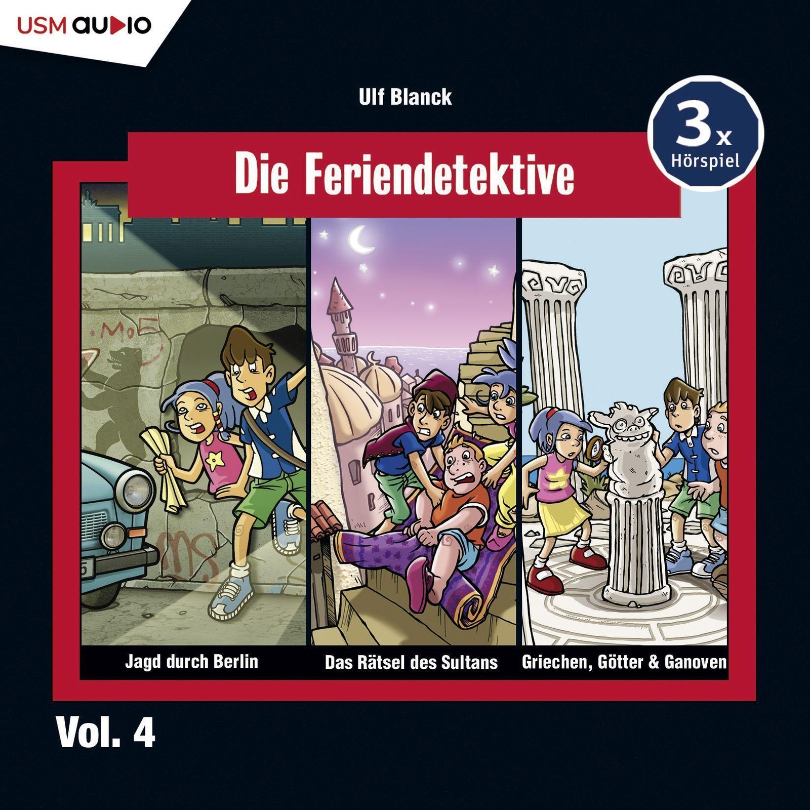 Thumbnail - Die Feriendetektive 3-er Hörbox 04 Ulf Blanck