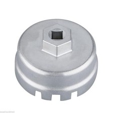 Oil Filter Cap Wrench Cup Socket Remover Tool For Toyota Lexus 64mm 14 Flutes