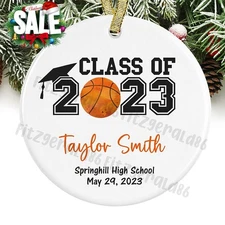 Graduation Ornament Graduation Gift Class of  Basketball Graduation GIFT BOX ...