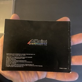 Tiger-Heli Nintendo NES Completo en Caja CIB Probado y Funciona! Variante de 5 tornillos. 