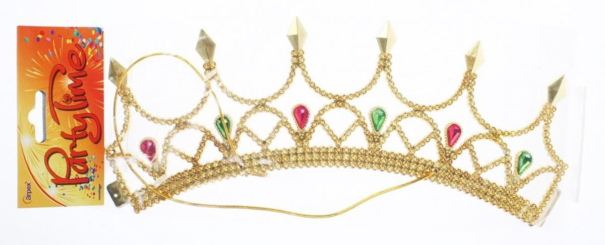 Тел. 5907667290575 Оздоба карнавальная Корона со злотыми для вечеринки, адрес : 05753, Россия