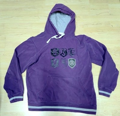 Quiksilver Hoodie Hooded Sweatshirt Shirt Hooded Sweatshirt Purple XL
