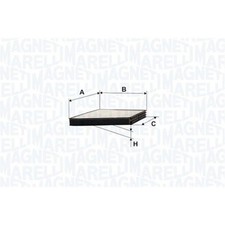 Filtre d'habitacle Audi A7