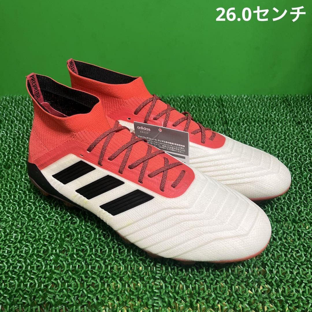 【極美品】adidas PREDATOR 18.1 HG/AG ADIDAS Predator 18.1 FG (SG) Yellow Mens Soccer Cleats