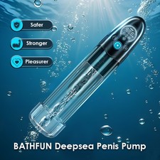 Vacuum Electric Penis Pump Digital Rechargeable Male Men Penis Enlarger Growth