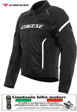 Giacca moto estiva DAINESE AIR FRAME 3 TEX JACKET Nero/Bianco
