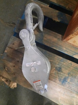 McKissick / Crosby 8 Ton #681417 Snatch Block with Hook