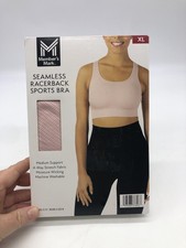Member's Mark Women's Seamless Racerback Support Sports Bra Size XL
